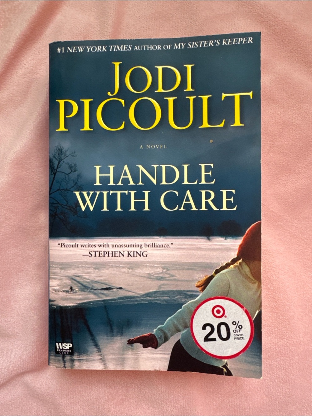 Jodi Picoult Handle With Care - Navy & Cream Paperback